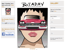 Tablet Screenshot of botaday.com